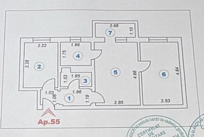 Apartament cu 3 camere semidecomandat în Inel II - 8