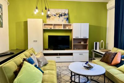Apartament cu 3 camere semidecomandat, mobilat în Floreasca - 2