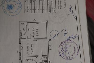 Apartament cu 2 camere nedecomandat în Ultracentral