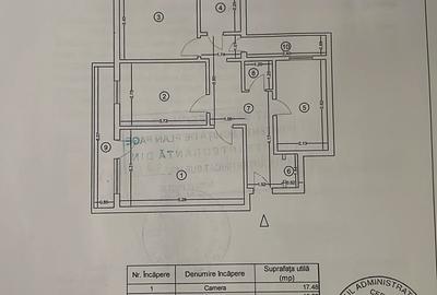 Apartament cu 3 camere decomandat în Tei - 4