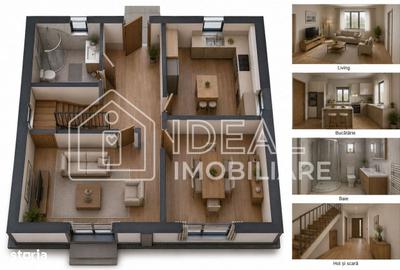 Casă cu 4 camere cu Teren 215 Mp în Șelimbăr