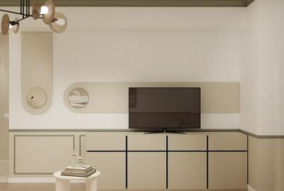 Apartament cu 2 camere semidecomandat, mobilat în Progresul - 5