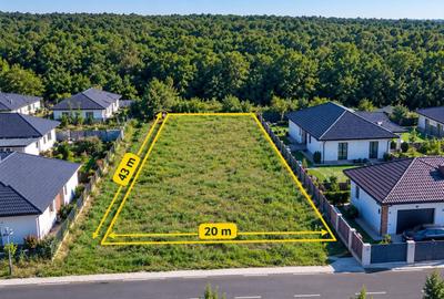 Teren de 860 mp, în Dumbrăvița