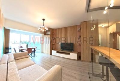 Apartament cu 2 camere semidecomandat, mobilat în Doamna Ghica