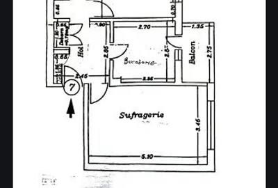 Apartament cu 2 camere decomandat în Central - 8