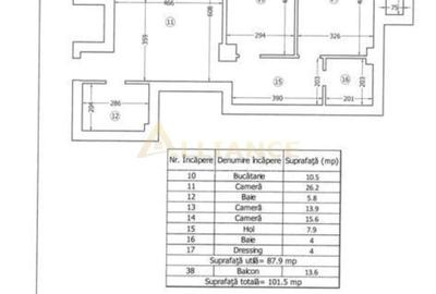 Apartament cu 3 camere, mobilat în Vitan - 1
