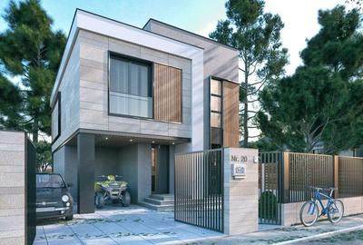 Casă individuală cu 4 camere cu Teren 300 Mp în Odăi - 1