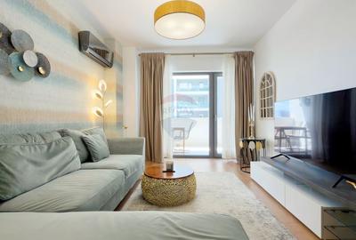 Apartament cu 2 camere decomandat, mobilat în Barbu Văcărescu
