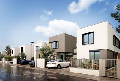 Duplex cu 5 camere cu Teren 381 Mp în Dumbrăvița