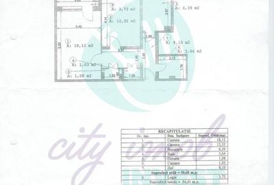 Apartament cu 2 camere decomandat în Domenii