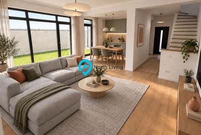 Duplex cu 5 camere cu Canalizare în Central