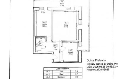 Apartament cu 2 camere decomandat în Lacul Morii