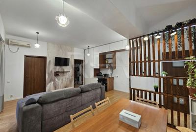 Apartament cu 2 camere semidecomandat, mobilat în Virtuții