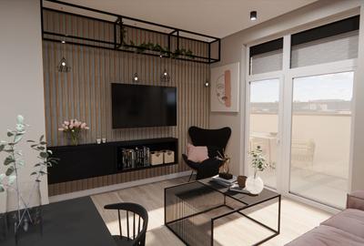 Apartament cu 3 camere decomandat, mobilat în UTA - 6
