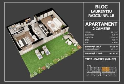 Apartament decomandat în Central - 2