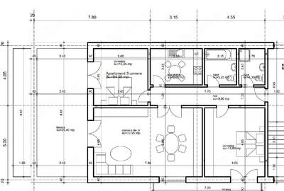 Apartament cu 2 camere decomandat în Central - 2