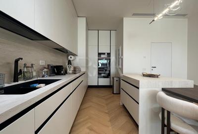 Penthouse cu 5 camere, mobilat în Herăstrău - 12