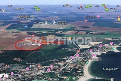 Teren de 15000 mp, în 23 August