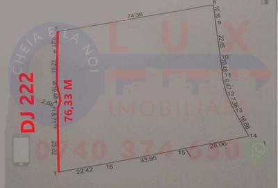 Teren de 5700 mp, în Babadag