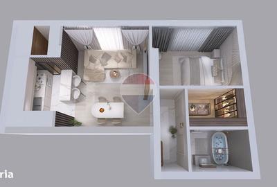 Apartament cu 2 camere în Ghencea