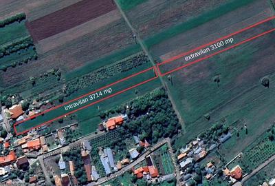 Teren de 3714 mp, în Tomșani - 1