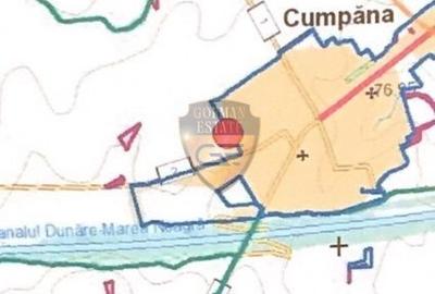 Teren de 67100 mp, în Cumpăna