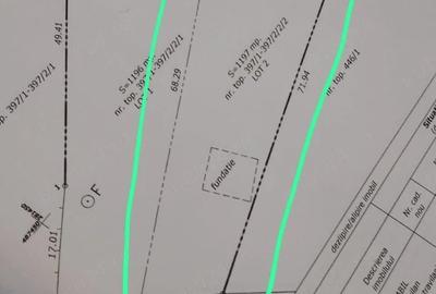 Casă cu 2 camere cu Teren 1198 Mp în Central