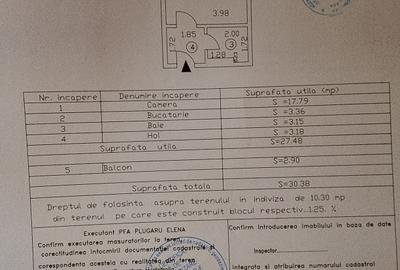 Garsonieră semidecomandată în Hipodrom