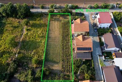 Teren Construcții intravilan de 1167 mp, în Valu lui Traian