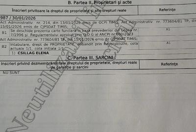 Teren de 35300 mp, în Traian Vuia - 1