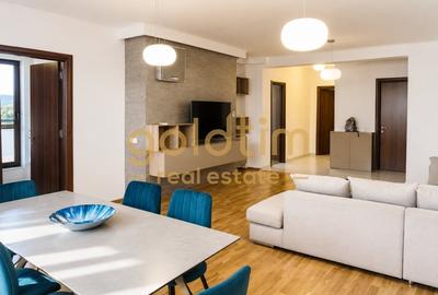 Apartament cu 4 camere semidecomandat, mobilat în Băneasa - 2