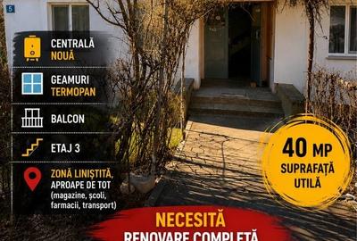 Apartament cu 2 camere decomandat în Central