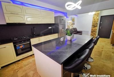 Apartament cu 3 camere semidecomandat, mobilat în Baciu