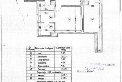 Apartament cu 2 camere semidecomandat, mobilat în Central - 13