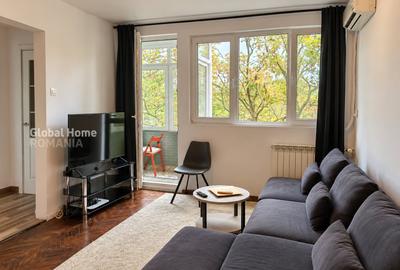 Apartament cu 2 camere semidecomandat, mobilat în Grivița