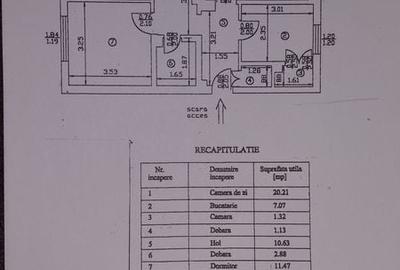 Apartament cu 3 camere în Tudor Vladimirescu