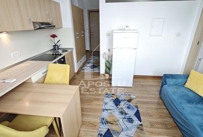 Apartament cu 2 camere semidecomandat, mobilat în Complex Studențesc