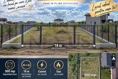 Teren Construcții intravilan de 300 mp, în Berceni