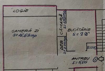 Apartament cu 3 camere decomandat în Central