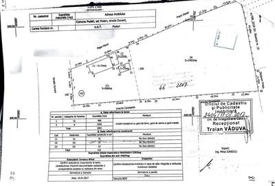 Teren Construcții intravilan de 3393 mp, în Podari