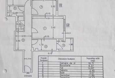 Apartament cu 3 camere decomandat în Central - 18