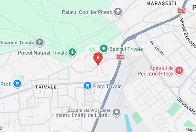 Apartament cu 2 camere semidecomandat, mobilat în Trivale
