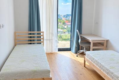 Apartament cu 3 camere semidecomandat, mobilat în Aviației