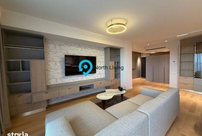 Apartament cu 4 camere, mobilat în Băneasa