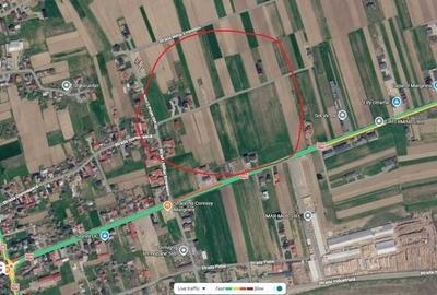 Teren de 2033 mp, în Marginea