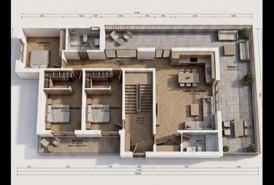 Apartament cu 4 camere în Central - 1