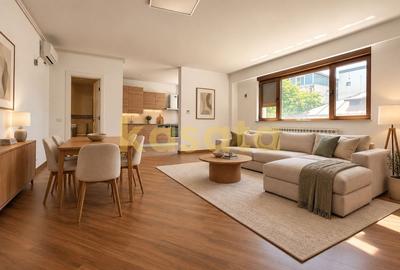 Apartament cu 3 camere decomandat în Dorobanți
