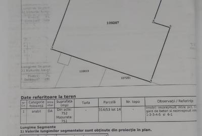 Teren Construcții intravilan de 752 mp, în Central - 2