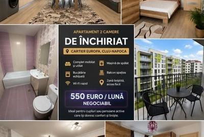 Apartament cu 2 camere în Mărăști