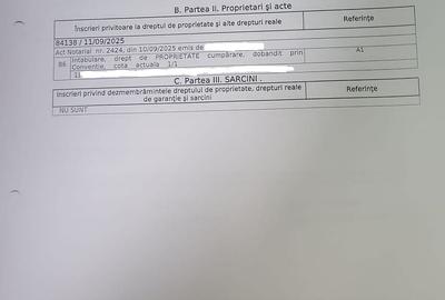 Teren de 2648 mp, în Păulești